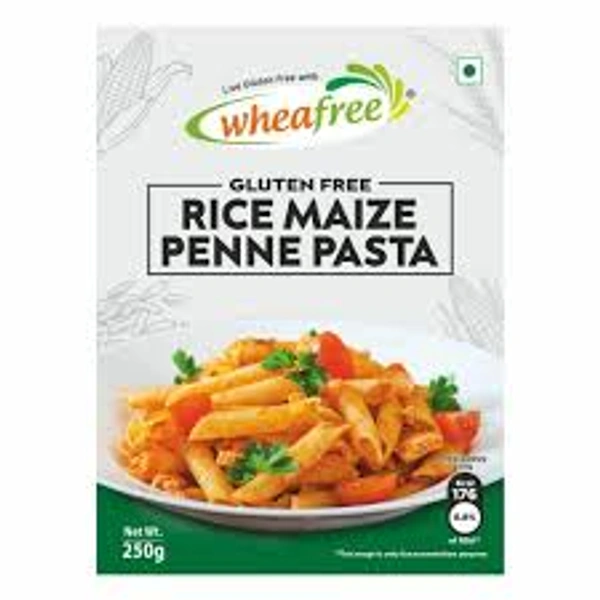 WHEAFREE GLUTEN FREE RICE MAIZE PENNE PASTA - 250GM