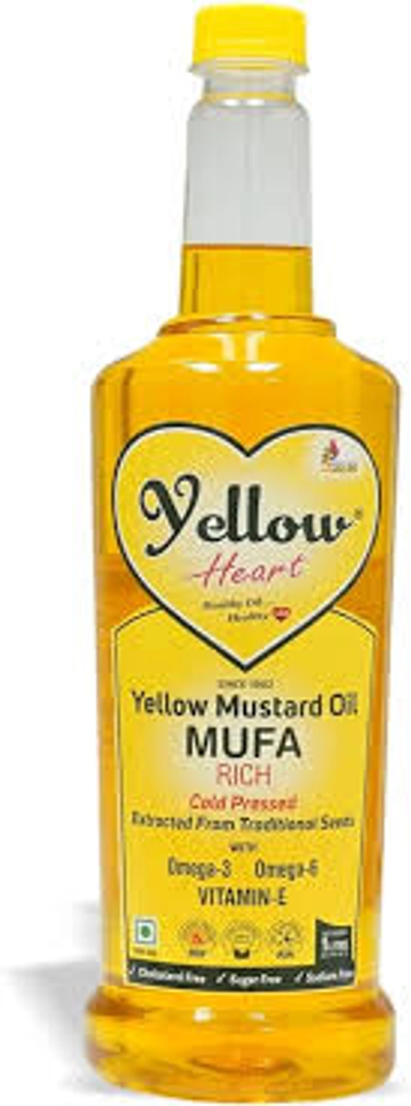 YELLOW HEART MUSTARD OIL - 1LTR