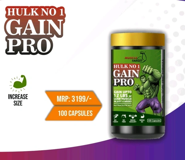 𝐌𝐔𝐒𝐂𝐋𝐄 𝐓𝐀𝐑𝐆𝐄𝐓 𝐍𝐔𝐓𝐑𝐈𝐓𝐈𝐎𝐍 (𝗠𝗧𝗡) 𝗛𝗨𝗟𝗞 𝗡𝗢 1 𝗚𝗜𝗔𝗡 𝗣𝗥𝗢 - 100 𝗖𝗔𝗣𝗦𝗨𝗟𝗘'𝗦