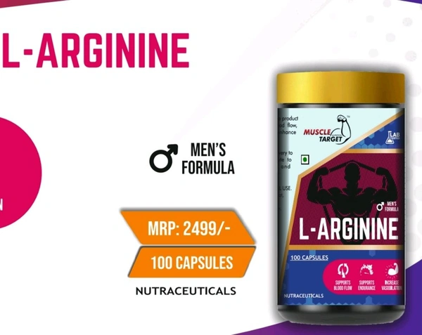 𝐌𝐔𝐒𝐂𝐋𝐄 𝐓𝐀𝐑𝐆𝐄𝐓 𝐍𝐔𝐓𝐑𝐈𝐓𝐈𝐎𝐍 (𝗠𝗧𝗡) 𝗟- 𝗔𝗥𝗚𝗜𝗡𝗜𝗡𝗘 - 100 𝗖𝗔𝗣𝗦𝗨𝗟𝗘'𝗦