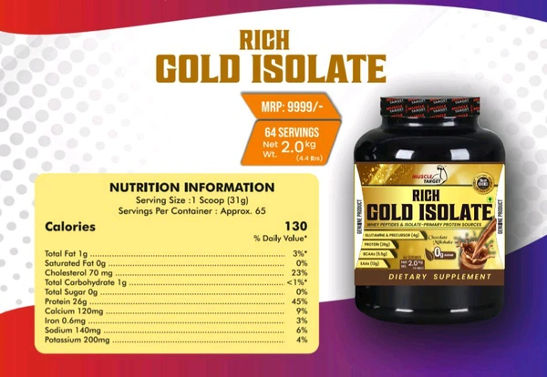 𝐂𝐎𝐌𝐁𝐎: 𝗥𝗜𝗖𝗛 𝗚𝗢𝗟𝗗 𝗜𝗦𝗢𝗟𝗔𝗧𝗘 -2𝗞𝗚 + FAT BURNER + PEANUT BUTTER