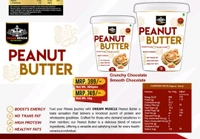 𝐂𝐎𝐌𝐁𝐎 : 𝗥𝗜𝗣𝗣𝗘𝗗 𝗪𝗛𝗘𝗬 -  2𝗞𝗚 +  LEO FAT BURNER + PEANUT BUTTER 1KG