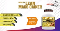 𝐂𝐎𝐌𝐁𝐎: 𝗤𝗨𝗔𝗟𝗜𝗧𝗬 𝗟𝗘𝗔𝗡 𝗠𝗔𝗦𝗦 𝗚𝗔𝗜𝗡𝗘𝗥- 3𝗞𝗚 + GAINS PRO + BCAA 30S