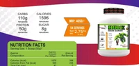 𝐂𝐎𝐌𝐁𝐎 :  𝗛𝗨𝗟𝗞 𝗠𝗔𝗦𝗦 𝗚𝗔𝗜𝗡𝗘𝗥 - 3𝗞𝗚 + GAINS PRO +  CREATINE 100GM