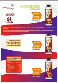 𝐌𝐔𝐒𝐂𝐋𝐄 𝐓𝐀𝐑𝐆𝐄𝐓 𝐍𝐔𝐓𝐑𝐈𝐓𝐈𝐎𝐍 (𝗠𝗧𝗡) 𝗟 - 𝗖𝗔𝗥𝗡𝗜𝗧𝗜𝗡𝗘  450𝗠𝗟 - 450ML, BLUEBERRY