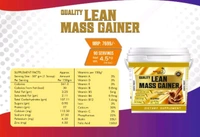 𝐂𝐎𝐌𝐁𝐎: 𝗤𝗨𝗔𝗟𝗜𝗧𝗬 𝗟𝗘𝗔𝗡 𝗠𝗔𝗦𝗦 𝗚𝗔𝗜𝗡𝗘𝗥- 5𝗞𝗚 + GAINS PRO + BCAA 30S