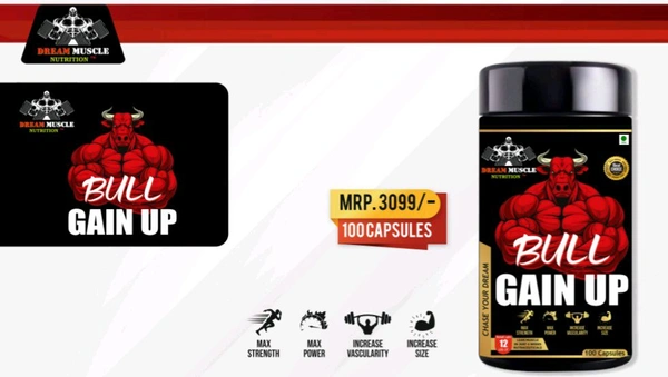 COMBO - 𝗥𝗔𝗣𝗜𝗗 𝗠𝗔𝗦𝗦 𝗚𝗔𝗜𝗡𝗘𝗥 - 3𝗞𝗚 + BULL GAINUP