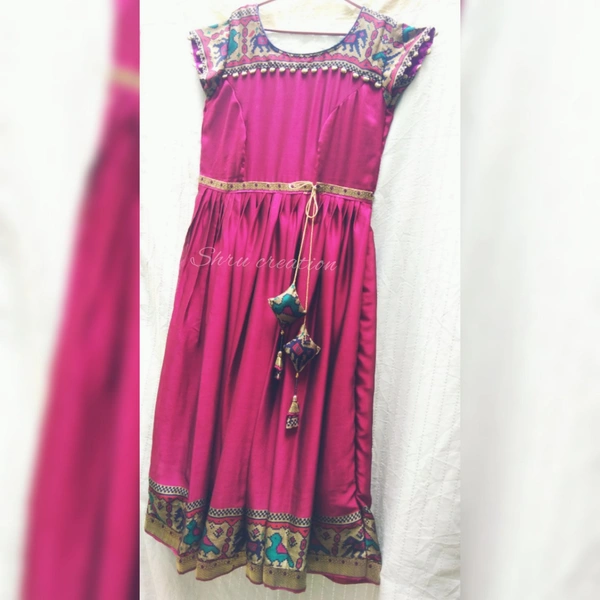 One Piece From Saree And One Alter With Astar