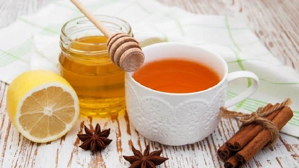 Cinnamon Lemon Honey Tea