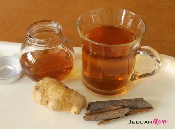 Cinnamon Ginger Honey Tea