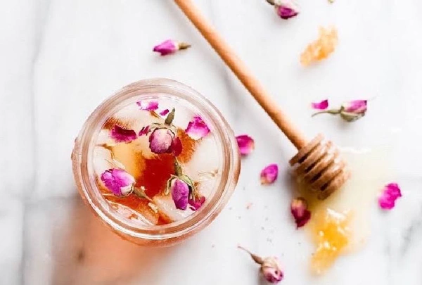 Rose Lemon Honey Tea