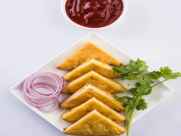 Paneer Cheese Bread Pakora 