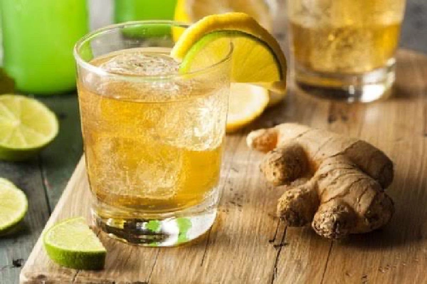 Ginger Lemon Ice Tea