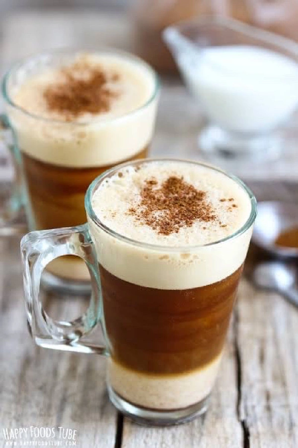 Cold Coffee With Cinnamon Punch