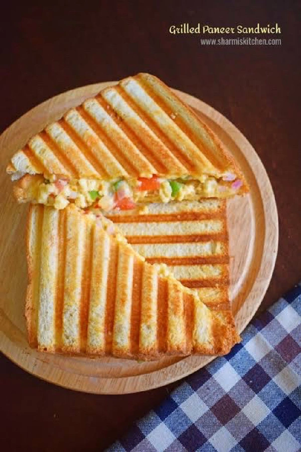 Peri Peri Paneer Sandwich 