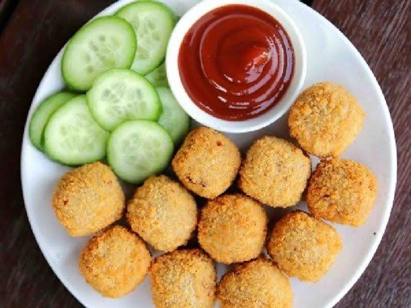 Crispy Potato Garlic Balls 