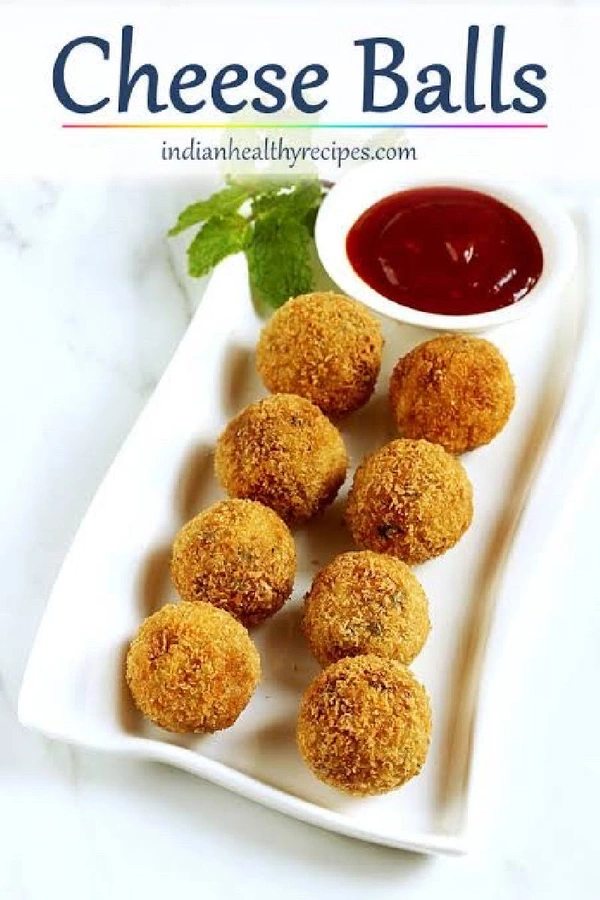 Potato Garlic Cheese Balls 