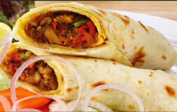 Peri Peri Paneer Wrap 