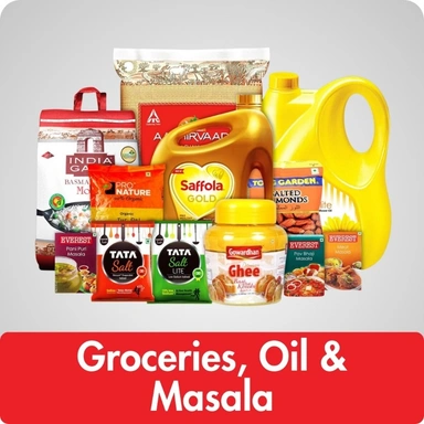 Groceries, Oil & Masala