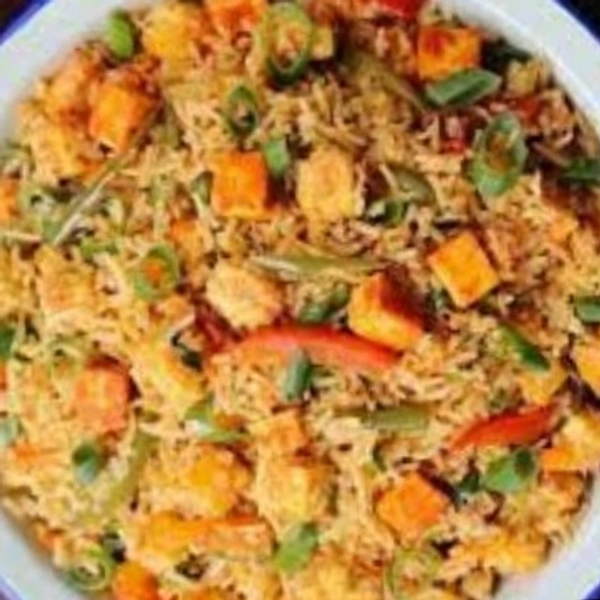 Paneer Fried Rice - Half Plate