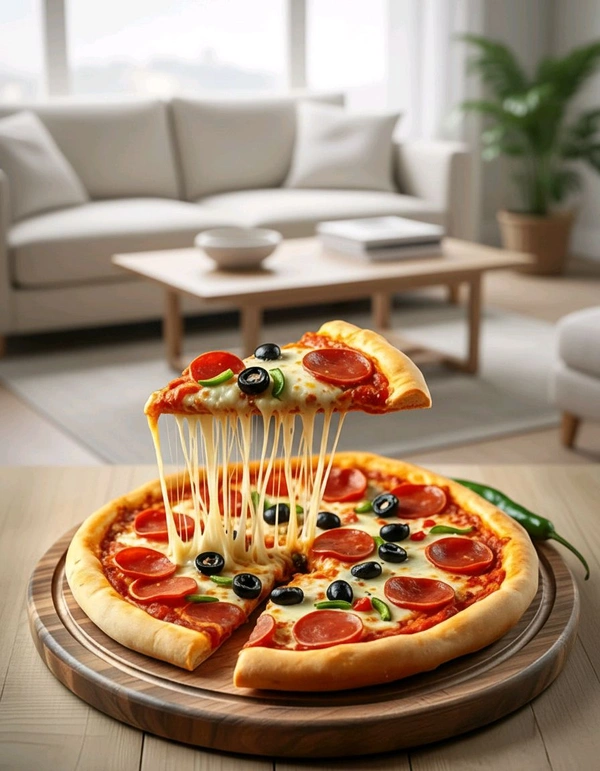 veg pizza - Rama sweets, One Piece