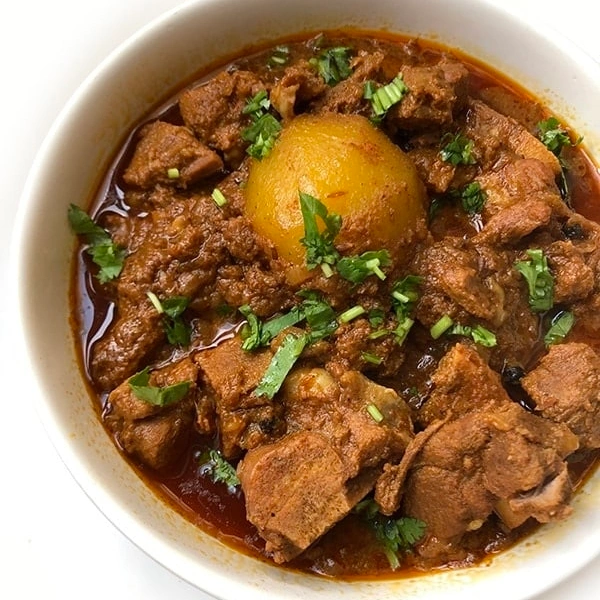 मटन करी  - हाफ प्लेट