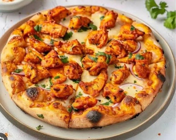 चिकन पिज़्ज़ा - 8 इंच