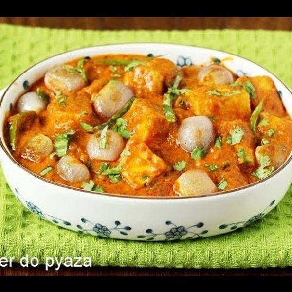 पनीर दो प्याजा  - हाफ प्लेट