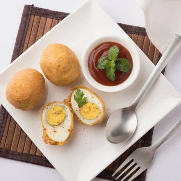 अंडा पकोड़े  - Family Restaurant, Half Plate (2 Peace)