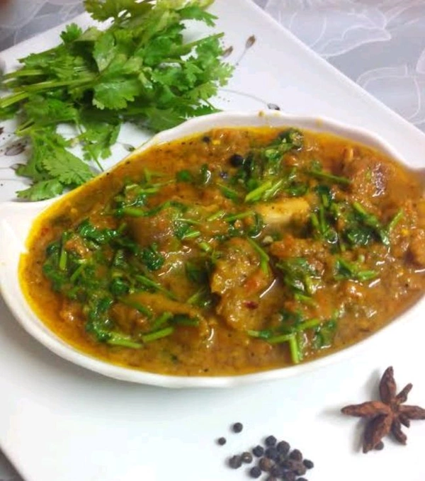 मटन धनिया - Family Restaurant, Half Plate