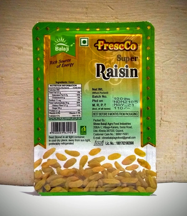 Raisins (Kismish) - 100g