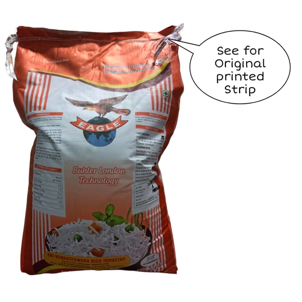 Eagle Brand Sona-Sortex Rice - 26Kg, Orange