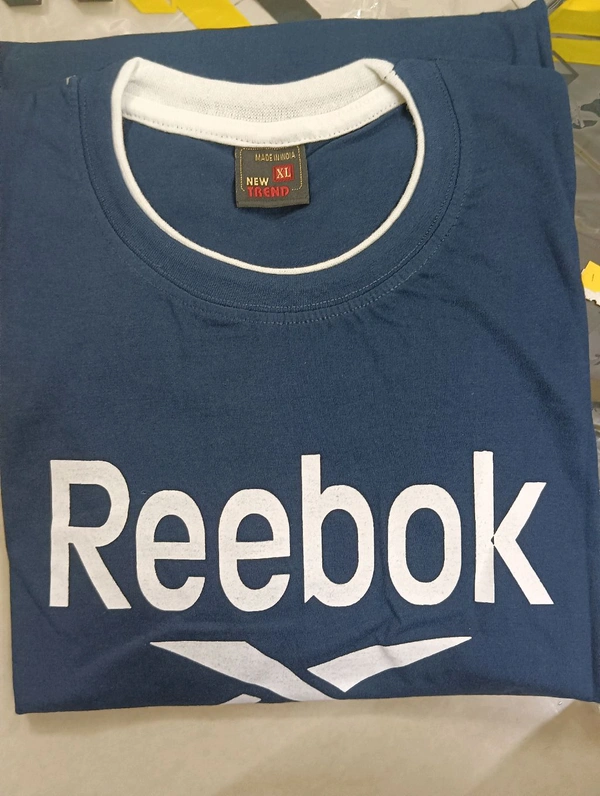 New Trend Tshirt Half  - XL, Navy Blue