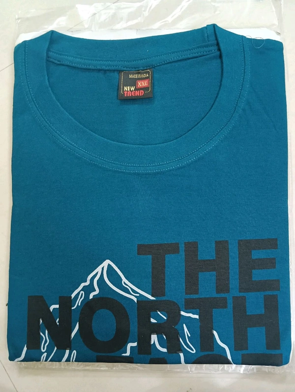 New Trend Tshirt Half - XXL, Blue Stone