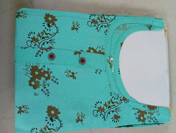 Meeraa Cotton Kurti  - L