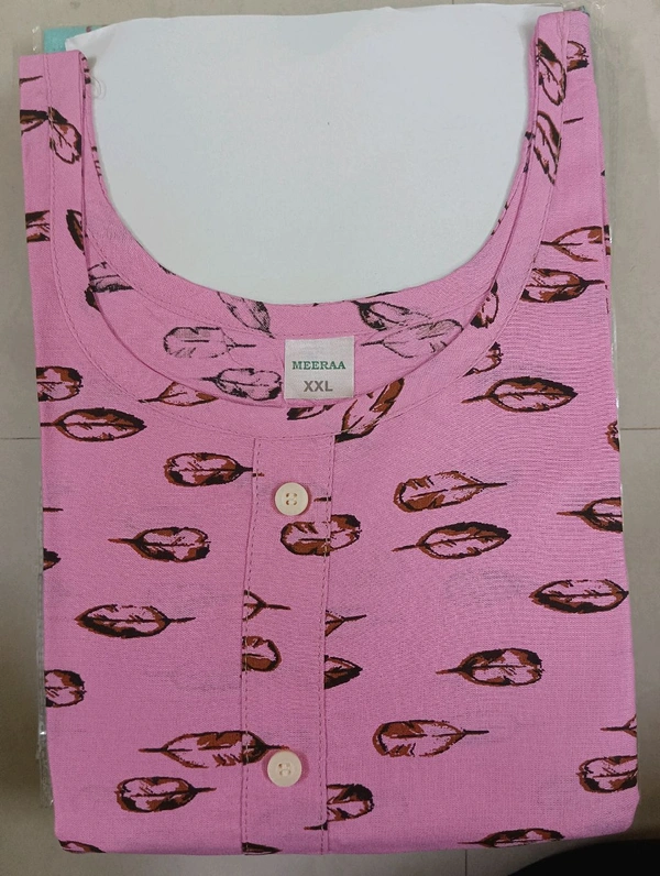 Meera Cotton Kurti  - XXL