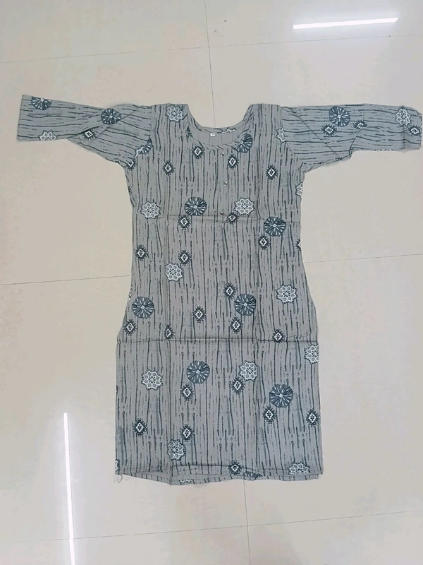 Stylish Cotton Kurti  - XL