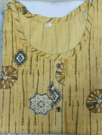 Stylish Cotton Kurti  - XL