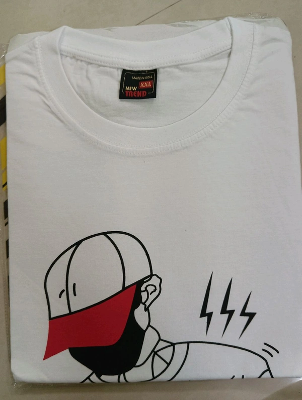 New Trend Half - White, XXL