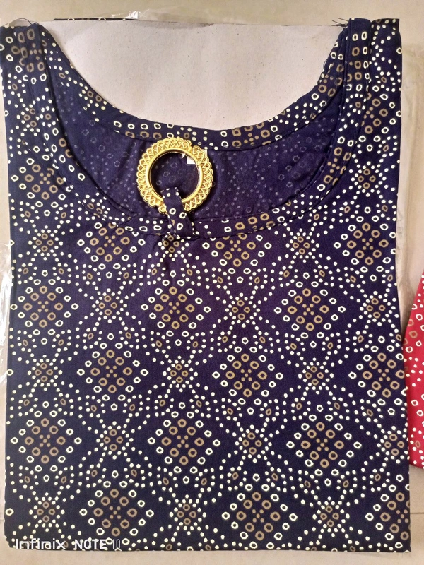 Babita Cotton Kurti  - XL
