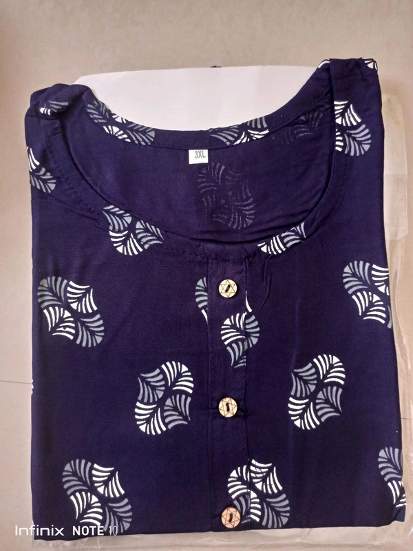 Printed Cotton Kurti 