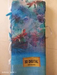 3D Digital Design Sarees 