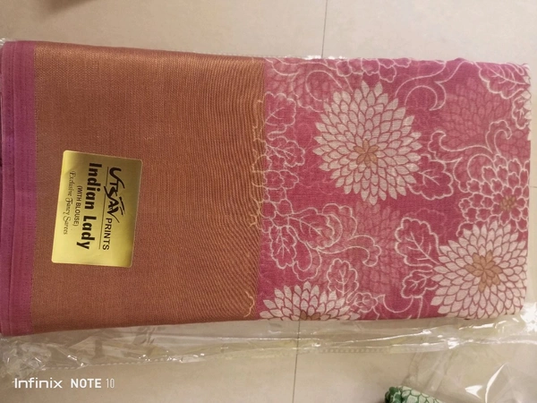 Utsav Fancy Saree - Print Design 