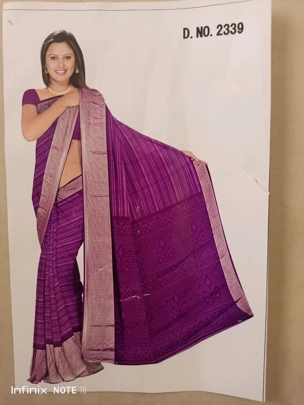 SHIMMER CHIFFON SAREE (Morden)