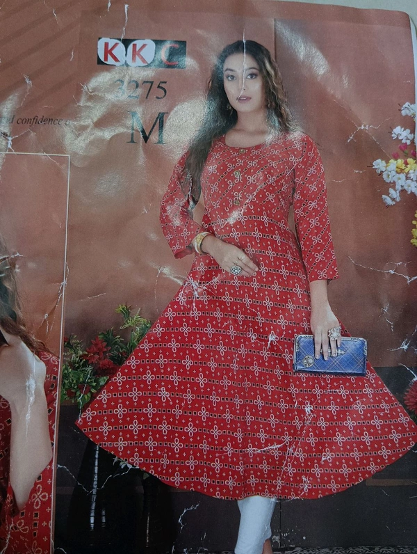 KKC Fashion Kurtis - Umbrella  - M