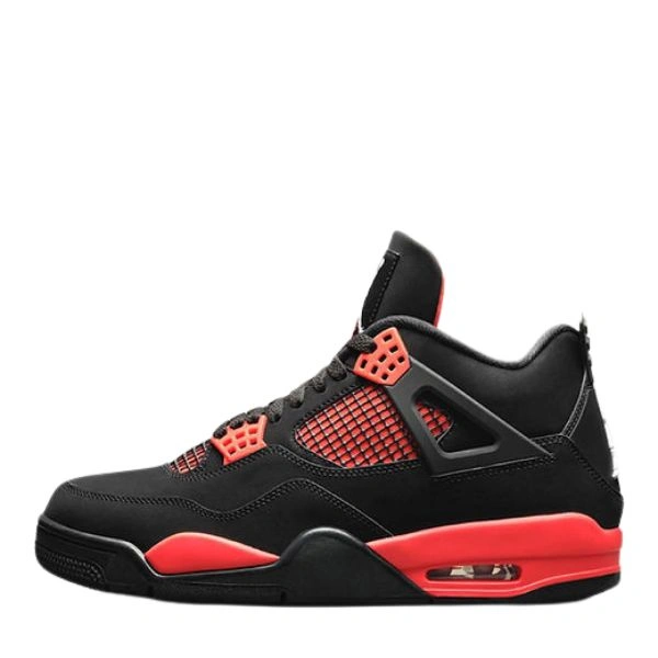 retro 4 red black white