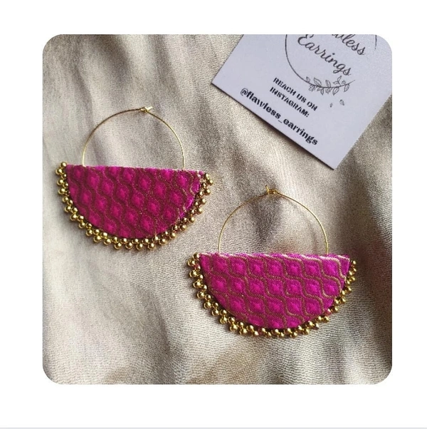 Pink Hoops