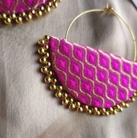 Pink Hoops