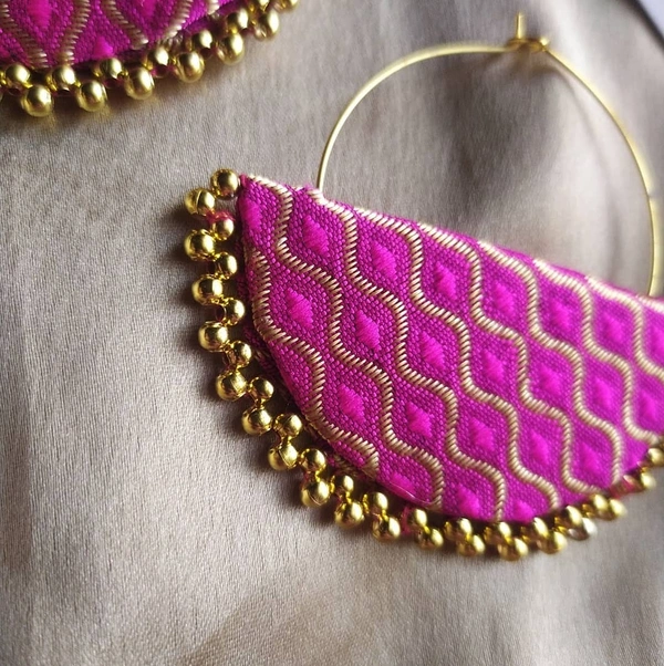 Pink Hoops