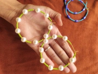 Green Jumbo Hoops